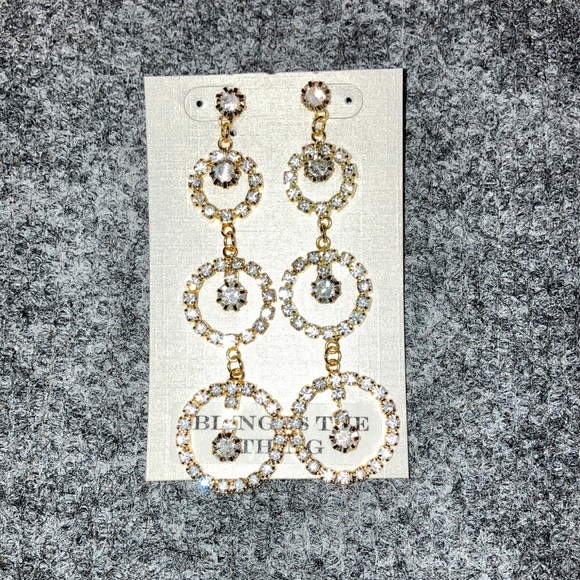Jewelry - Gold Silver Circle Earrings